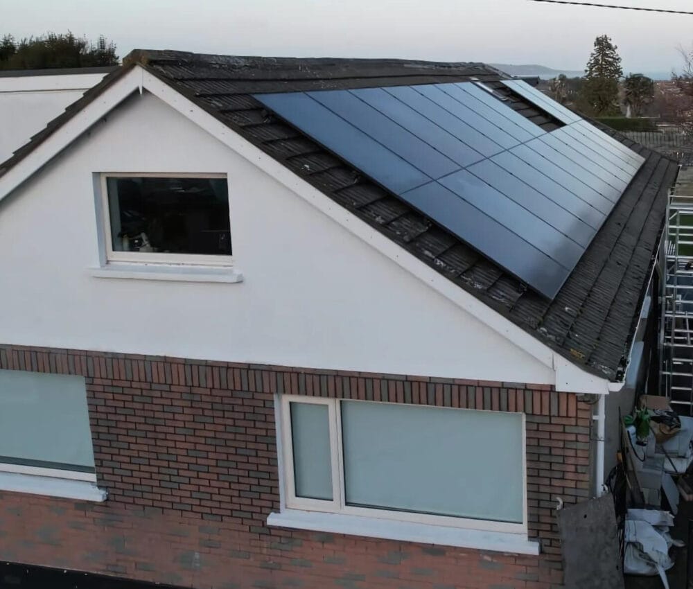 solar panels case study, solar panels dublin